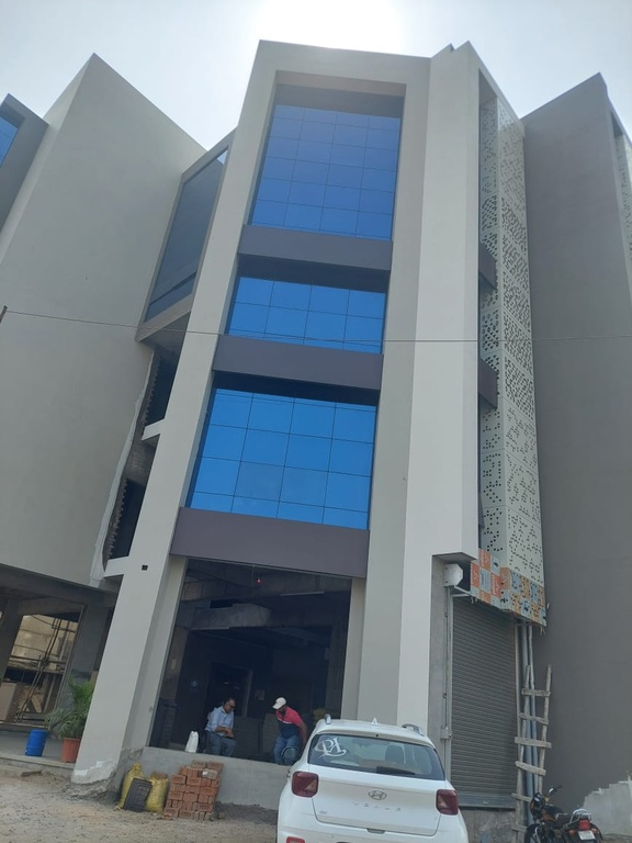 Commercial building exterior view 2