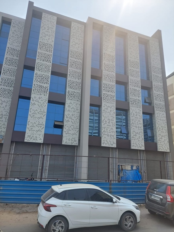 Commercial building exterior view 3