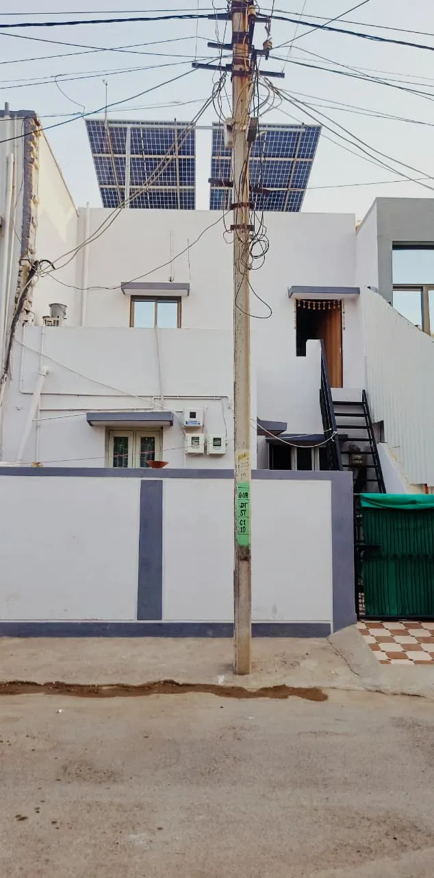 Clear Title 2 BHK Independent Tenement with Solar Rooftop for Sale in Parth Society, Gayatrinagar, Bhavnagar property in Bhavnagar