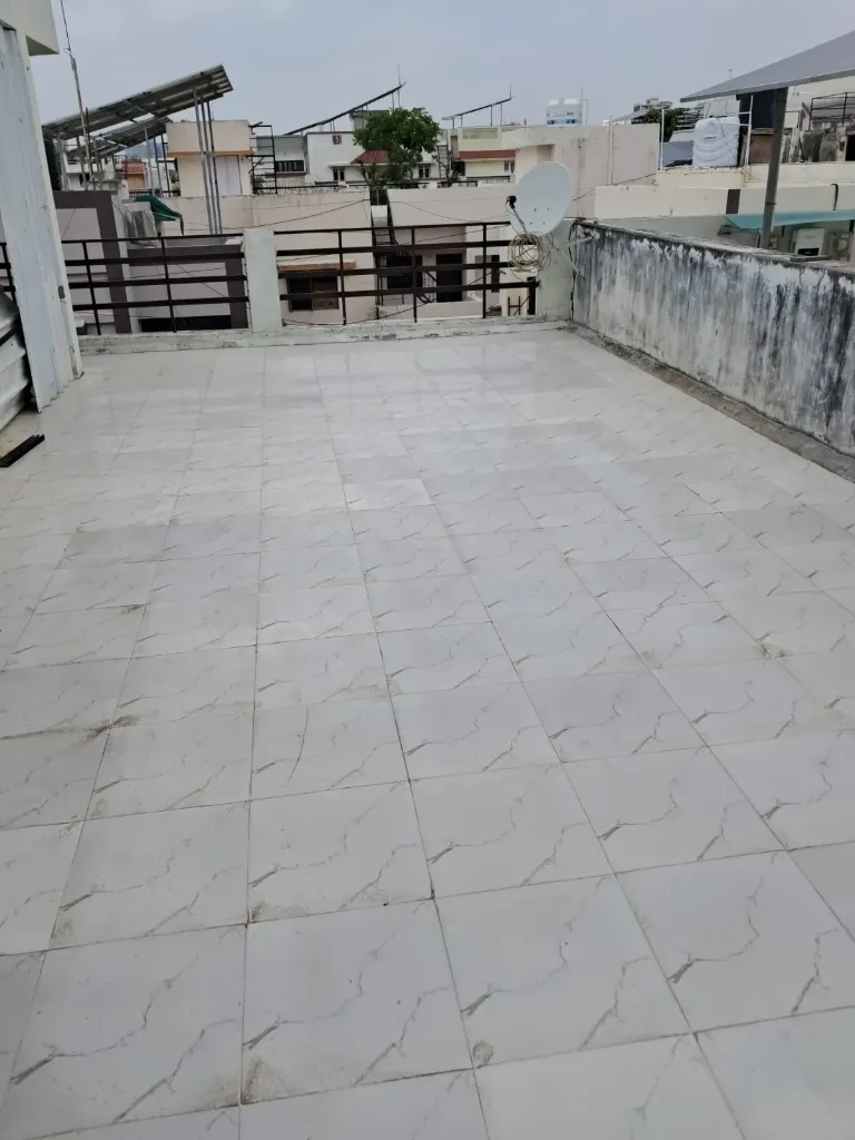 Well-Ventilated 2nd Floor Tenament Space with A/C for Rent in Swatantra Senani Nagar, Nawa Vadaj, Ahmedabad