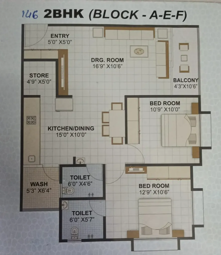 Premium 142 Var Residential Property with Basement Parking for Sale at Suramya Residency, Nikol, Ahmedabad